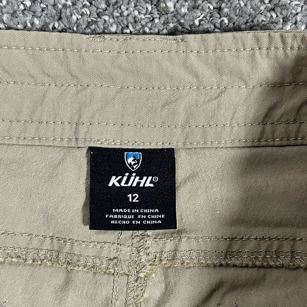 KÜHL Beige Splash Shorts -Women's 12-Hiking Outdoor 6.5